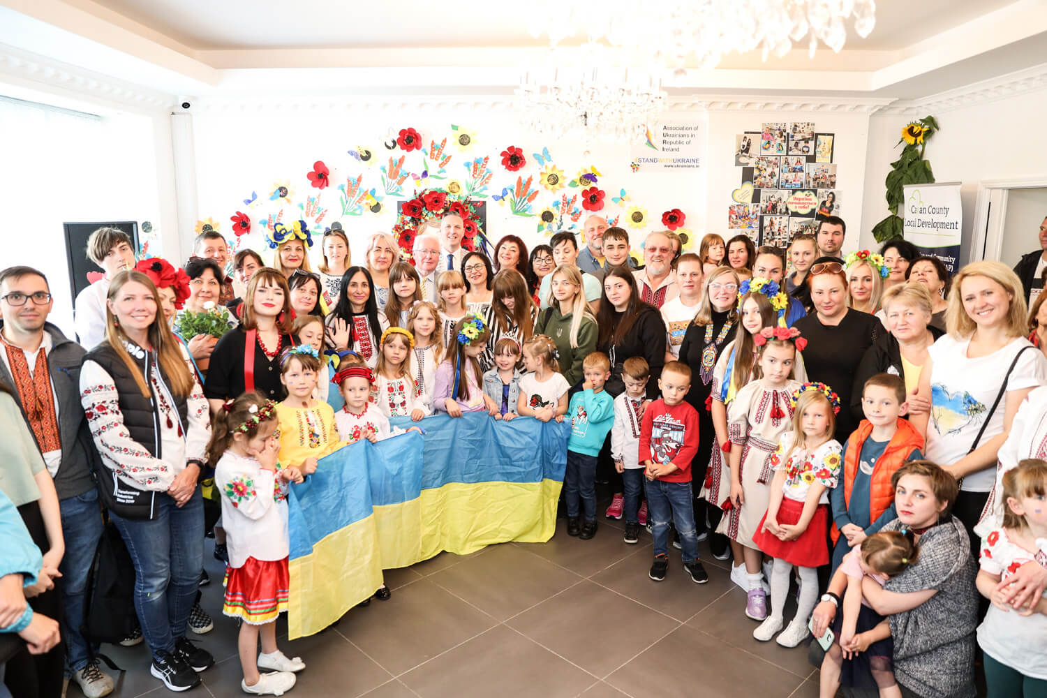 Community Development Ukraine The Ukrainian community in Cavan celebrated the 32nd anniversary of the ...