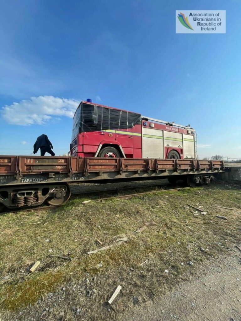 Пожежний автомобіль від благодійників