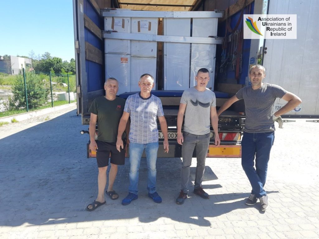 Новий склад в Броварах прийняв першу фуру з гуманітарною допомогою