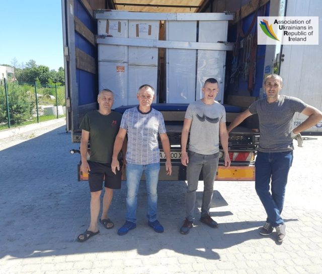 Новий склад в Броварах прийняв першу фуру з гуманітарною допомогою