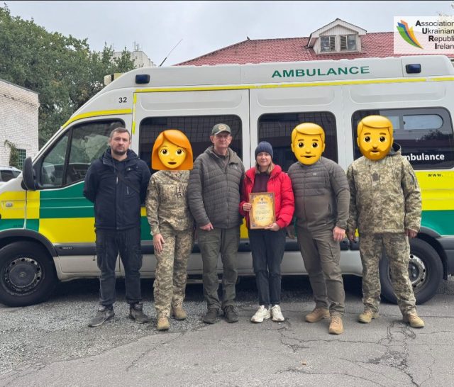 Для потреб медиків передали карету швидкої допомоги