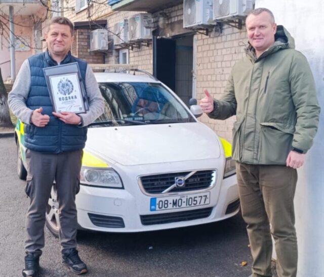 Передали авто швидкої допомоги