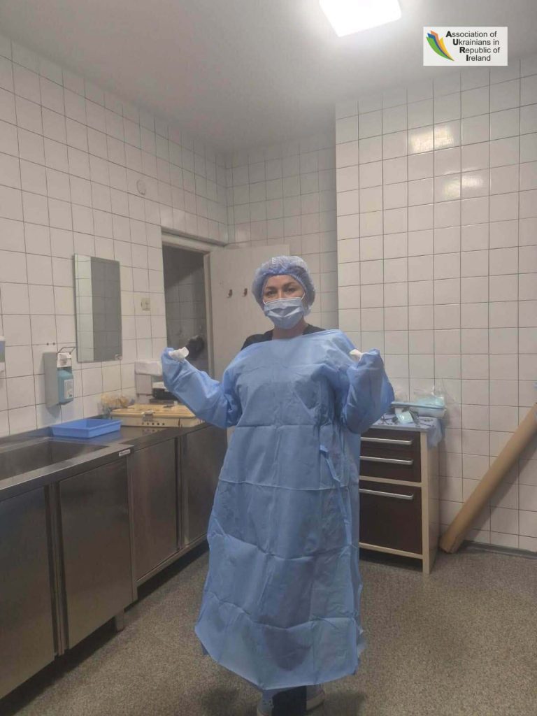 2880 стерильних хірургічних халатів для операційних