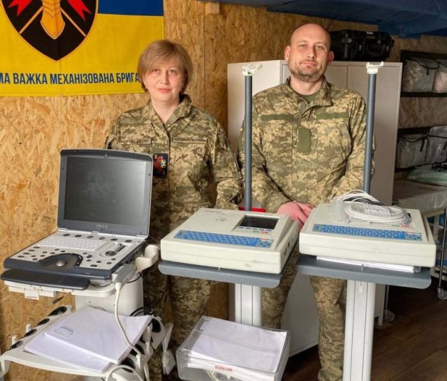 ЕКГ, підігрівач інфузійних розчинів, портативний УЗД апарат